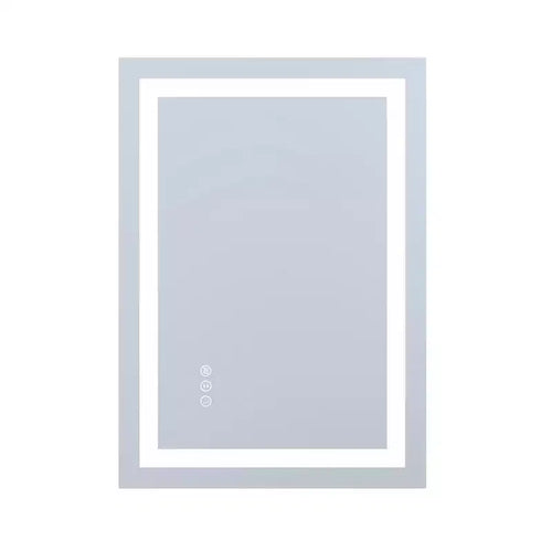 20x28 LED Bathroom Mirror with Dimmable Touch Control, Anti-Fog ETL Wall Vanity Mirror