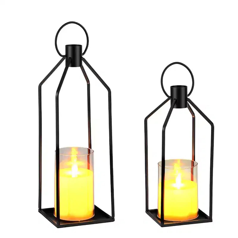 Bougie sans flamme télécommandée en acrylique Décoration d'intérieur sûre pour mariages et tables Ambiance romantique