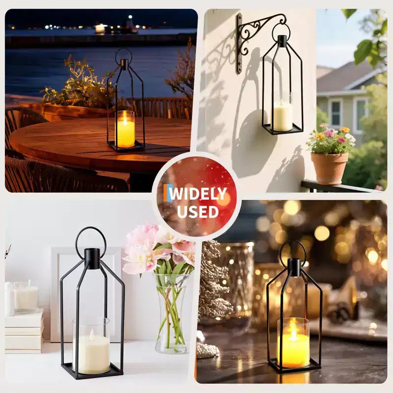Bougie sans flamme télécommandée en acrylique Décoration d'intérieur sûre pour mariages et tables Ambiance romantique