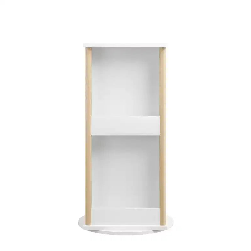 Bibliothèque rotative à 360° pour enfants avec tableau, étagère à livres rotative en bois à 3 niveaux et organiseur de jouets pour chambre de bébé et salle de jeux