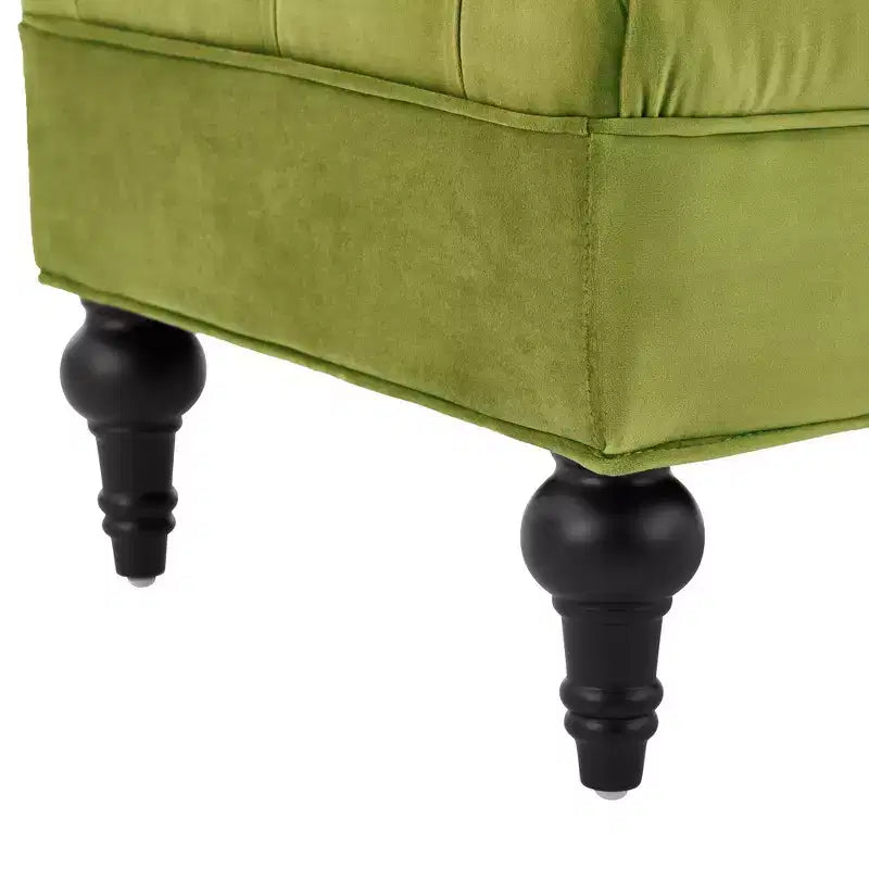 Banc de bout de lit, banc capitonné en velours, pouf de chambre à coucher, banc d'entrée de placard avec 2 oreillers détachables