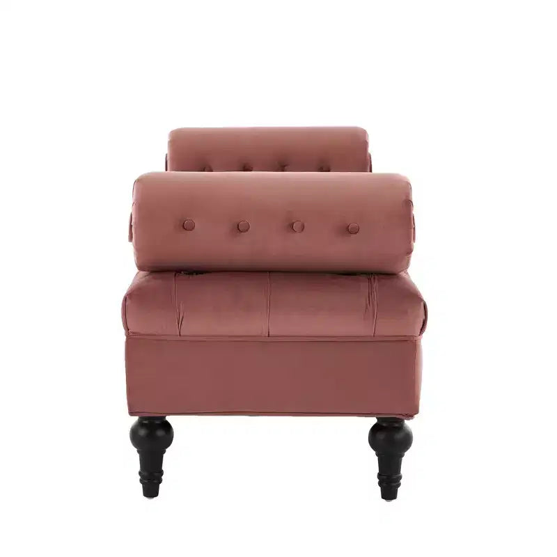 Banc de bout de lit, banc capitonné en velours, pouf de chambre à coucher, banc d'entrée de placard avec 2 oreillers détachables