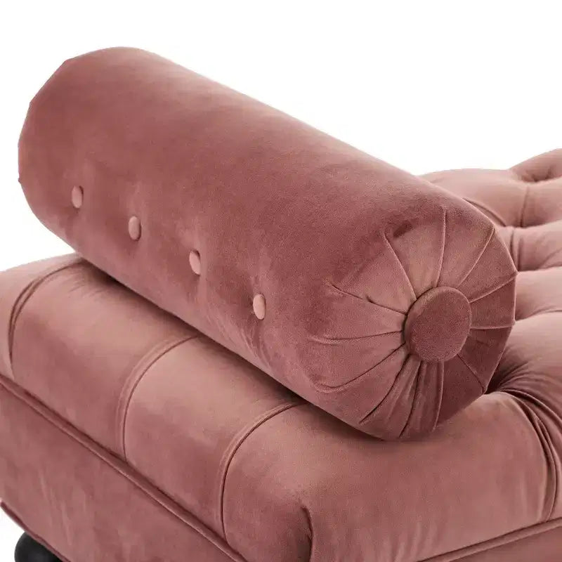 Banc de bout de lit, banc capitonné en velours, pouf de chambre à coucher, banc d'entrée de placard avec 2 oreillers détachables