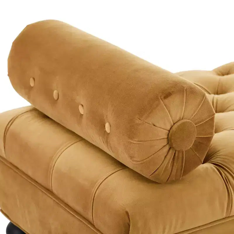 Banc de bout de lit, banc capitonné en velours, pouf de chambre à coucher, banc d'entrée de placard avec 2 oreillers détachables