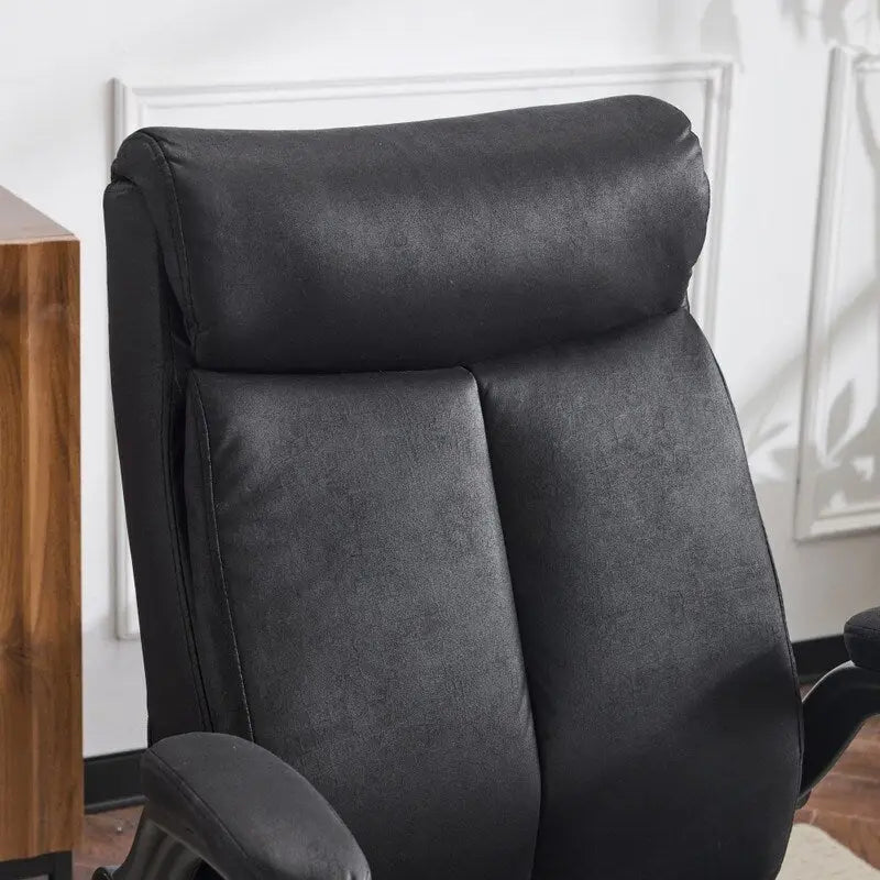 Chaise de bureau pivotante à dossier mi-hauteur 28W avec accoudoirs réglables - N/A