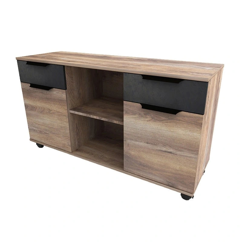 WESOME 47 Grand Meuble de Rangement Latéral Mobile avec Roues Support d'Imprimante