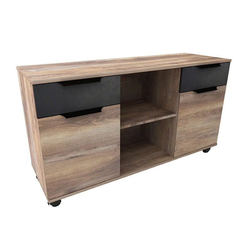 WESOME 47 Grand Meuble de Rangement Latéral Mobile avec Roues Support d'Imprimante