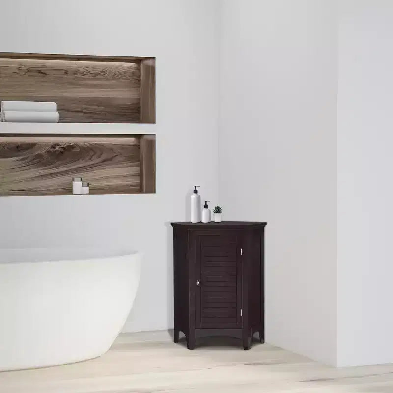 Teamson Home Glancy Armoire d'angle sur pied