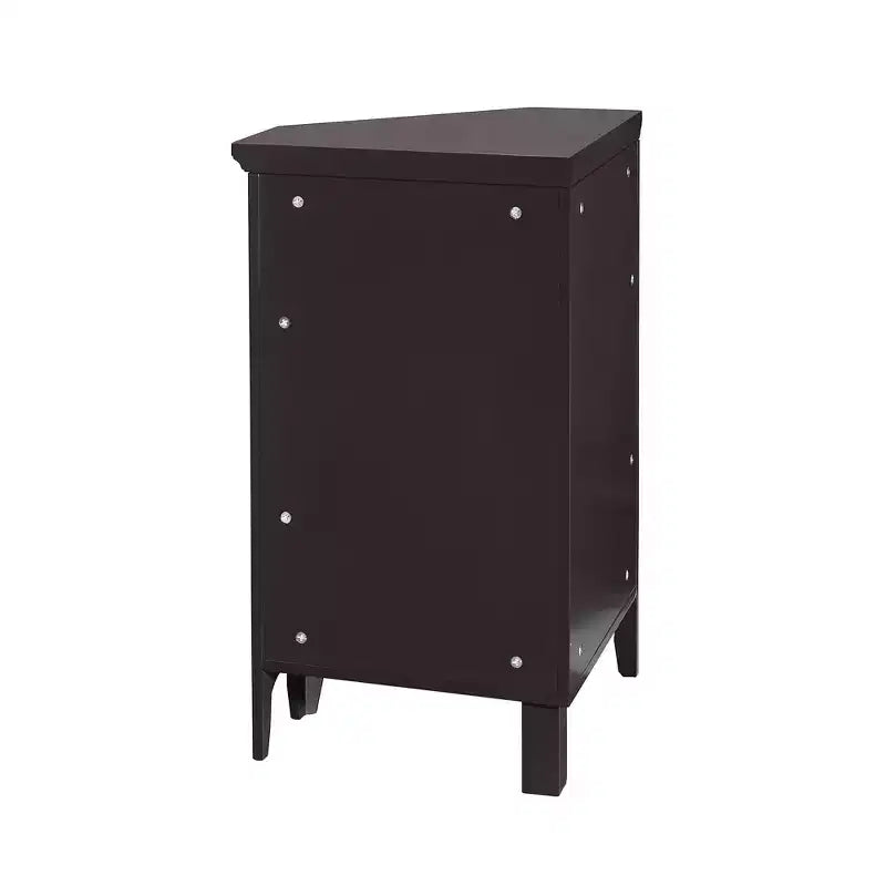 Teamson Home Glancy Armoire d'angle sur pied