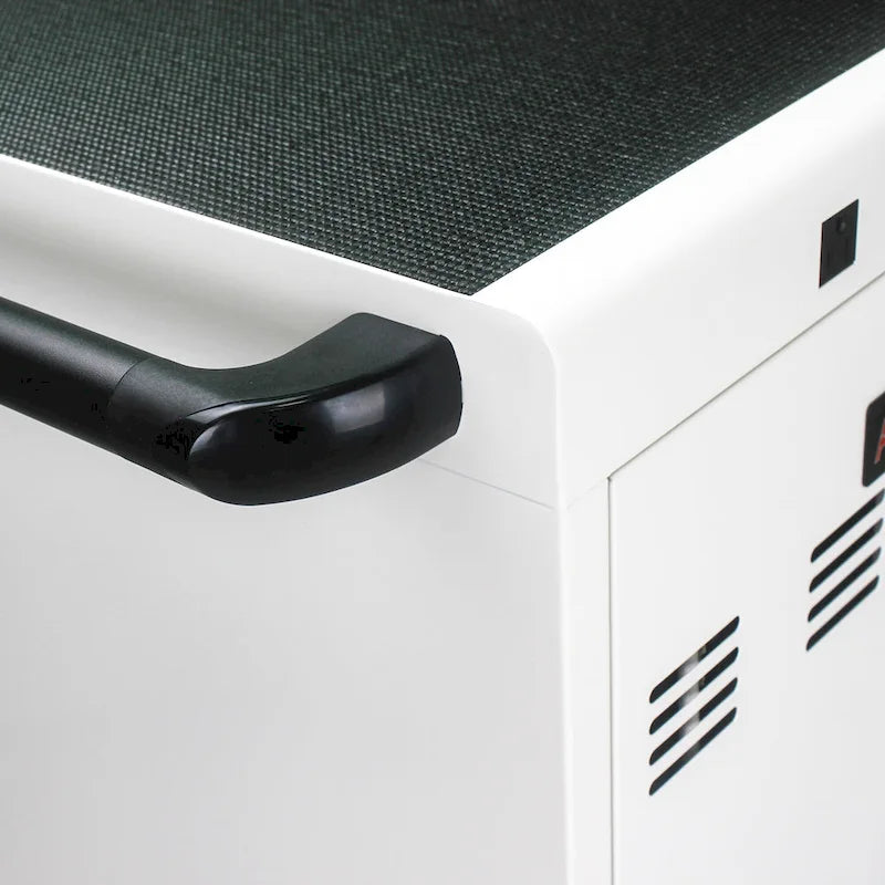 Chariot et armoire de recharge mobiles pour tablettes et ordinateurs portables 31+4 appareils