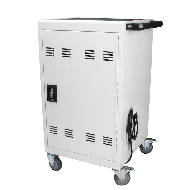 Chariot et armoire de recharge mobiles pour tablettes et ordinateurs portables 31+4 appareils