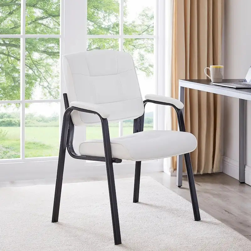 Fauteuils de bureau de direction en cuir de qualité supérieure avec accoudoirs rembourrés