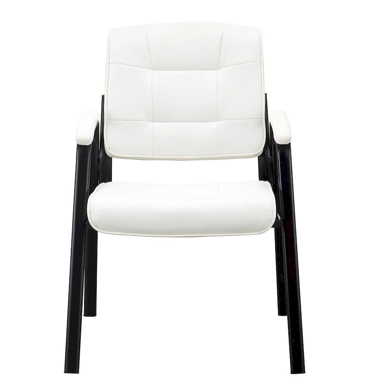 Fauteuils de bureau de direction en cuir de qualité supérieure avec accoudoirs rembourrés