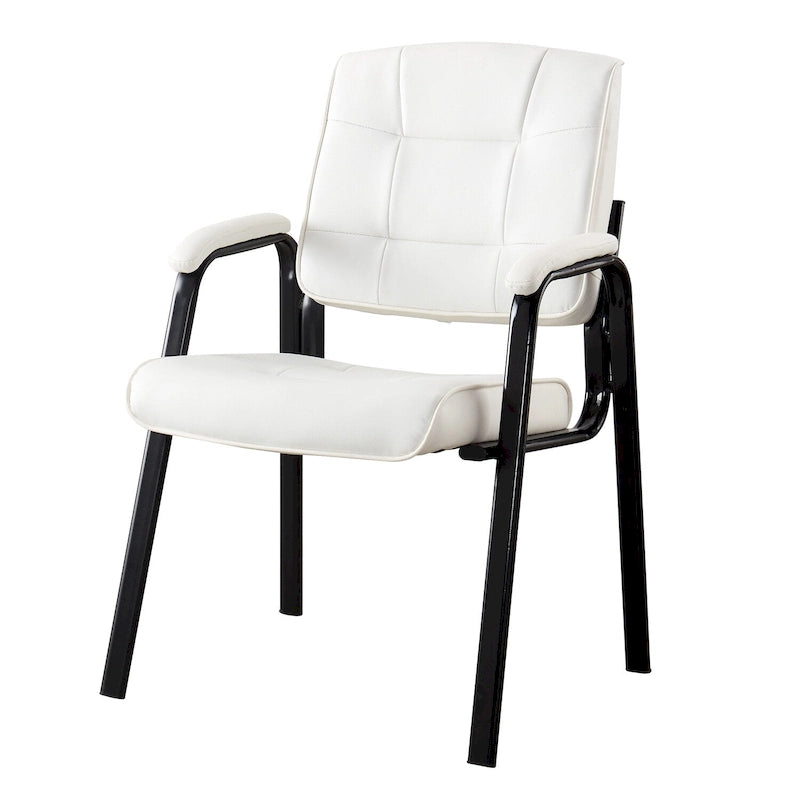 Fauteuils de bureau de direction en cuir de qualité supérieure avec accoudoirs rembourrés