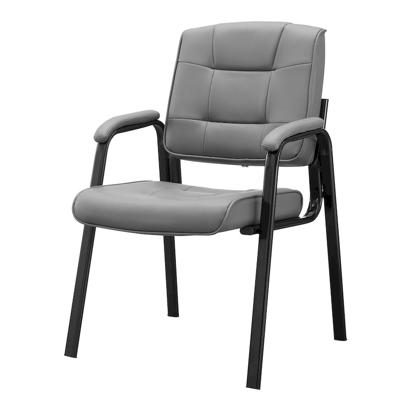 Fauteuils de bureau de direction en cuir de qualité supérieure avec accoudoirs rembourrés