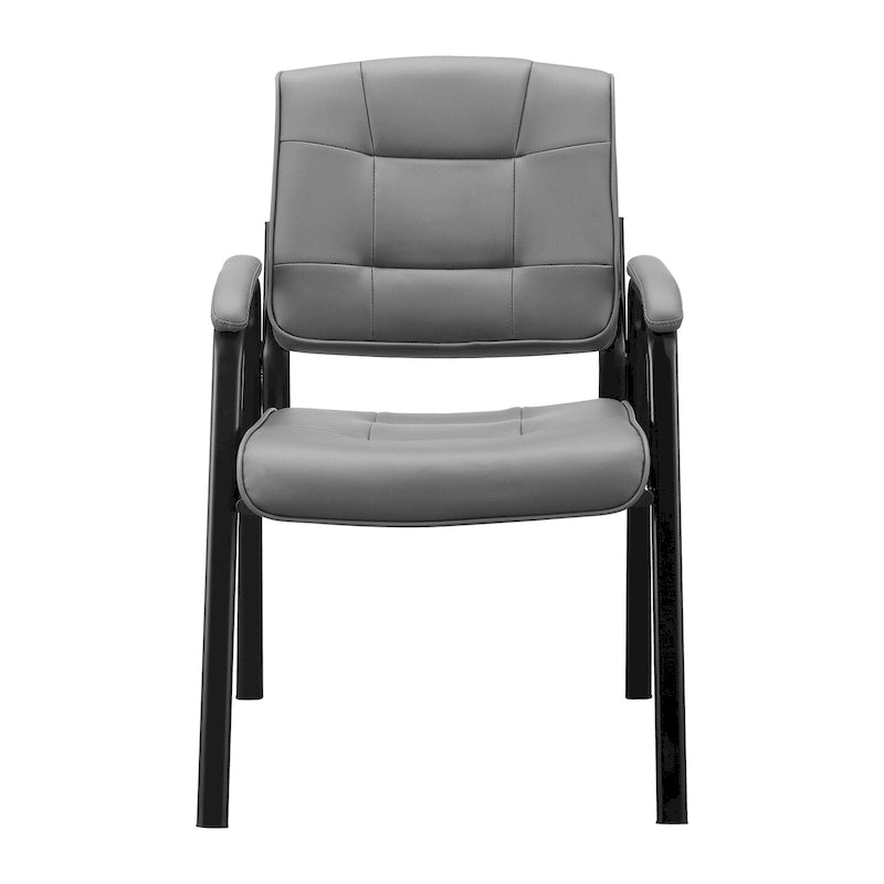 Fauteuils de bureau de direction en cuir de qualité supérieure avec accoudoirs rembourrés
