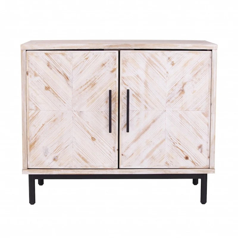 Meuble de rangement rustique de style ferme moderne