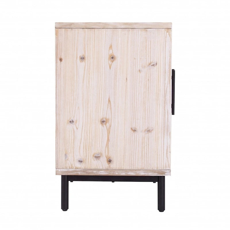 Meuble de rangement rustique de style ferme moderne