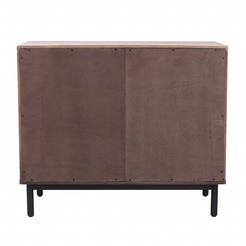 Meuble de rangement rustique de style ferme moderne