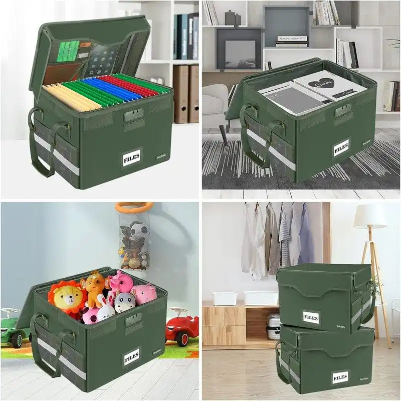 Boîte de rangement ignifuge pour documents