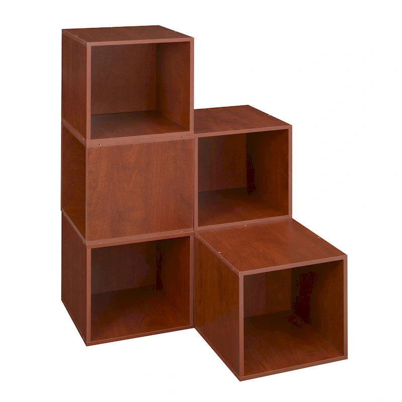 Ensemble de rangement Noble Connect – 6 cubes – Cerisier