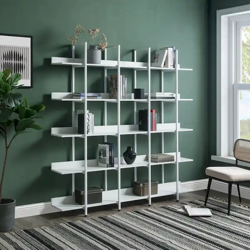 Bibliothèque à 5 niveaux pour bureau à domicile