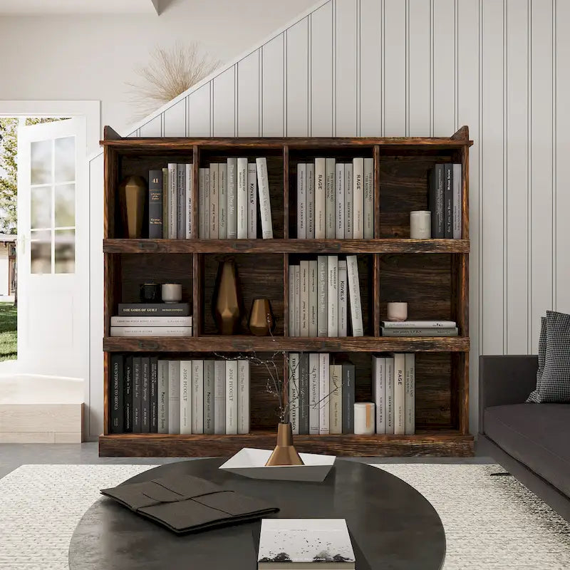 Bibliothèque 10 étagères