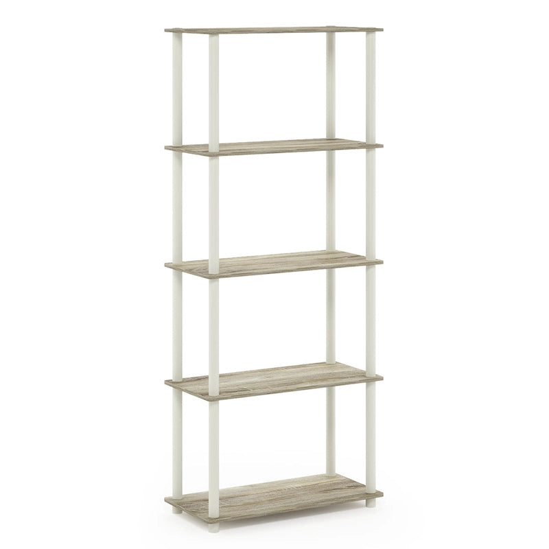 Étagère de présentation polyvalente à 5 niveaux Turn-N-Tube de Furinno