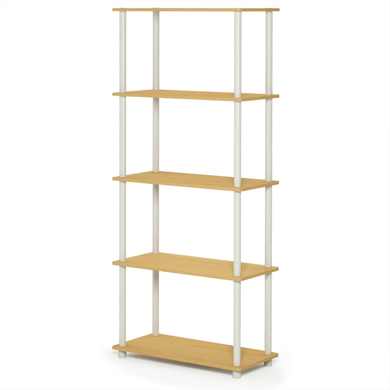 Étagère de présentation polyvalente à 5 niveaux Turn-N-Tube de Furinno