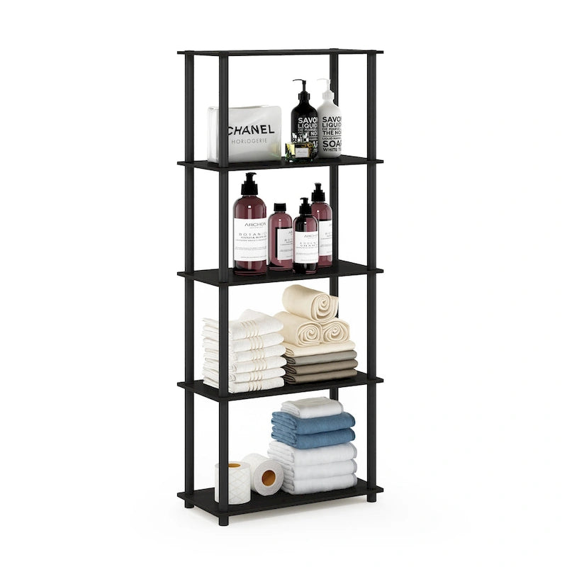 Étagère de présentation polyvalente à 5 niveaux Turn-N-Tube de Furinno