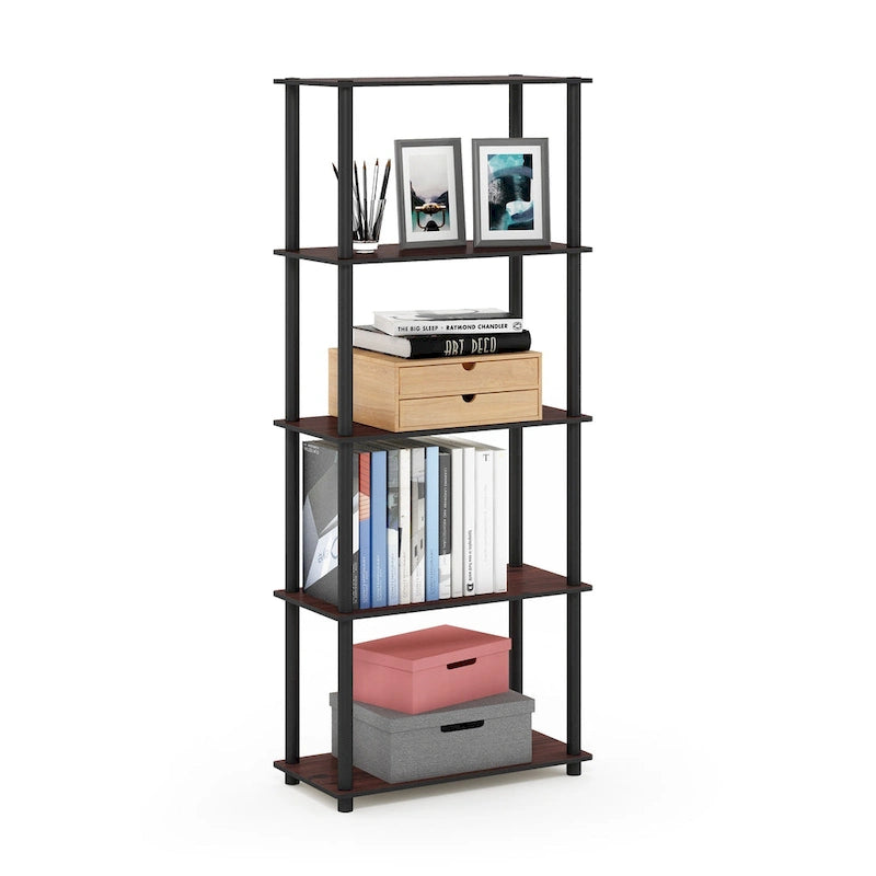 Étagère de présentation polyvalente à 5 niveaux Turn-N-Tube de Furinno