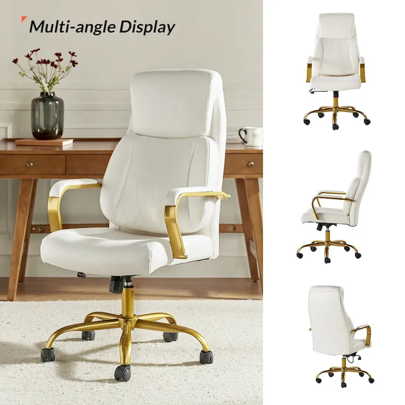 Chaise de bureau ergonomique Jode avec support lombaire par HULALA HOME