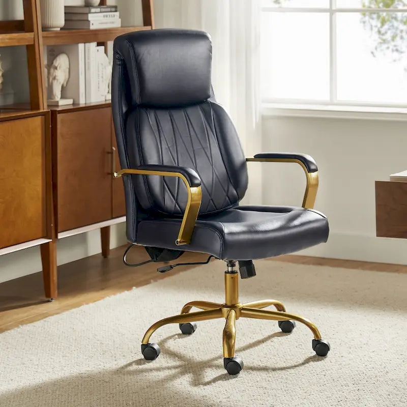 Chaise de bureau ergonomique Jode avec support lombaire par HULALA HOME