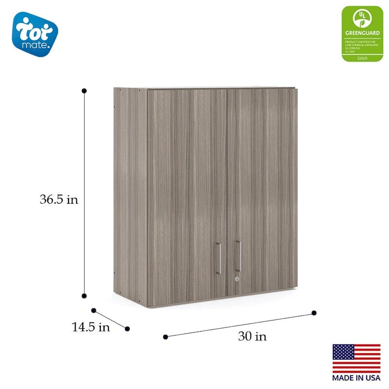 Armoire murale à 3 niveaux Tot Mate, prête à assembler