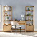 Bureau avec 2 bibliothèques étroites Middlebrook, ensemble 3 pièces