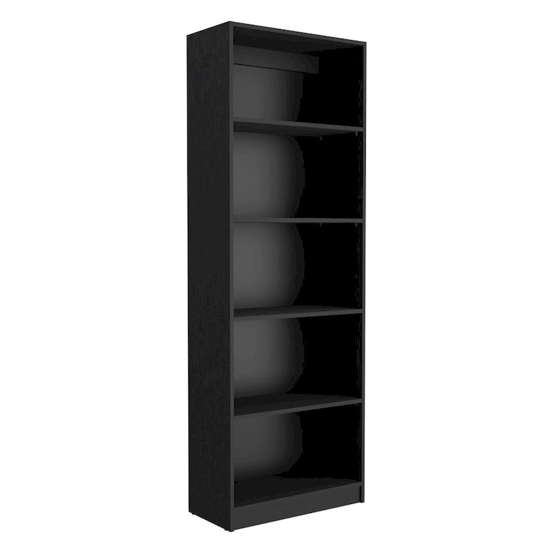 Bibliothèque et Armoire Kenyon 3 pièces 170 cm de large à 5 étagères