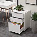 Meuble de rangement 3 tiroirs - 15,5P x 18,1L x 24H