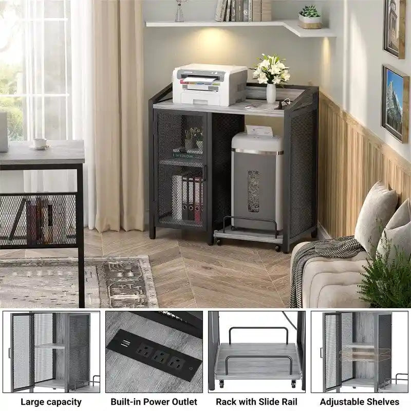 Classeurs de bureau à 3 tiroirs - 16,5P x 31,5L x 34H