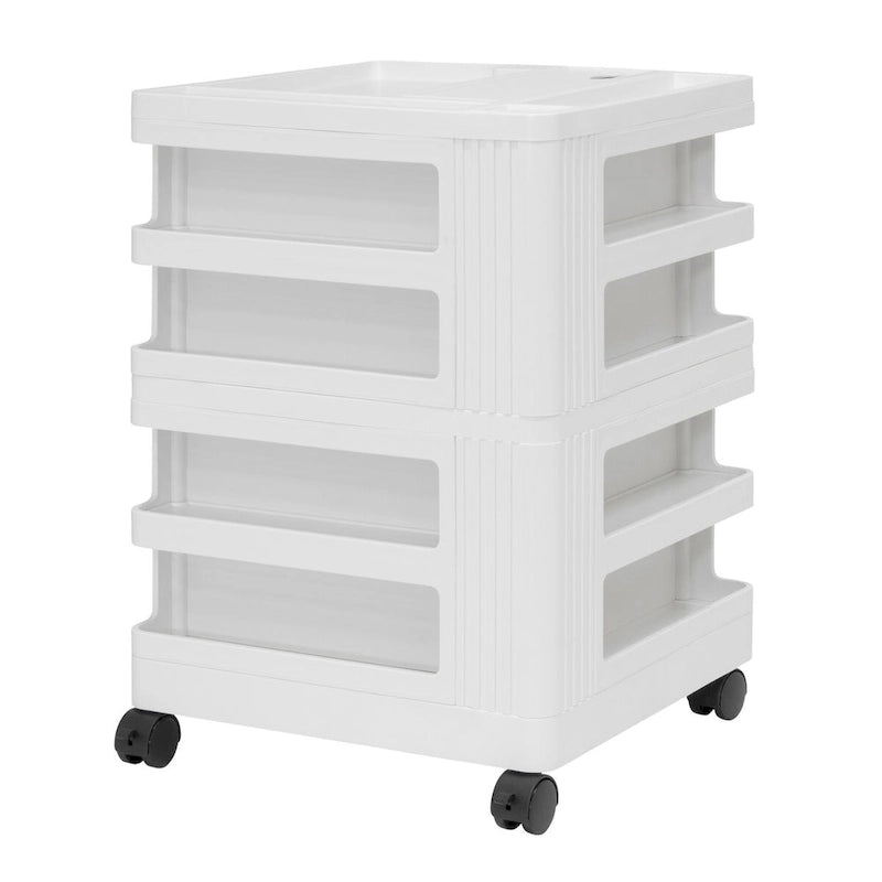 Organisateur de rangement mobile rotatif à 4 côtés Studio Designs Kubx Pro - 18 L x 18 P x 26 H