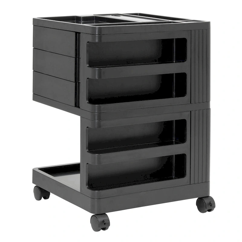 Organisateur de rangement mobile rotatif à 4 côtés Studio Designs Kubx Pro - 18 L x 18 P x 26 H