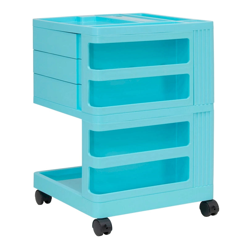 Organisateur de rangement mobile rotatif à 4 côtés Studio Designs Kubx Pro - 18 L x 18 P x 26 H