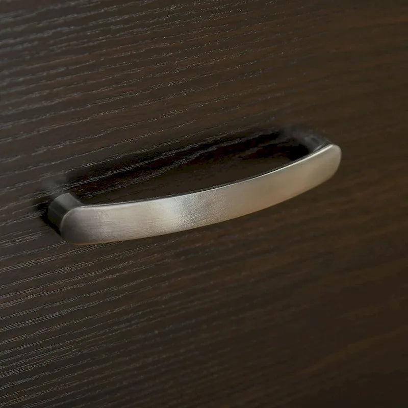 Classeur 2 tiroirs avec serrure et clés, classeur de rangement vertical avec barre de suspension pour format Lettre, bureau à domicile