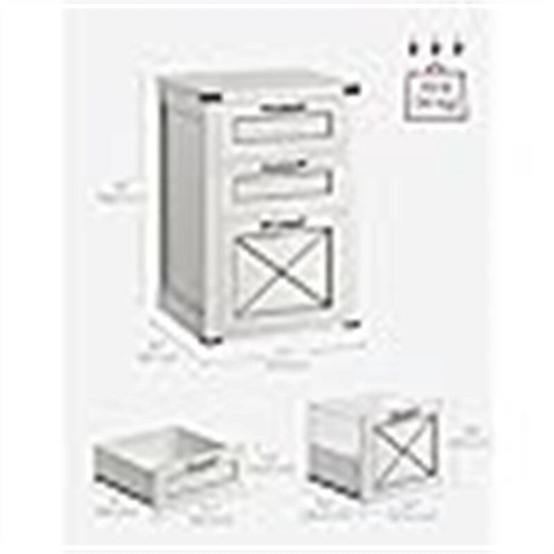 Classeur - 15,7P x 17,7L x 27H