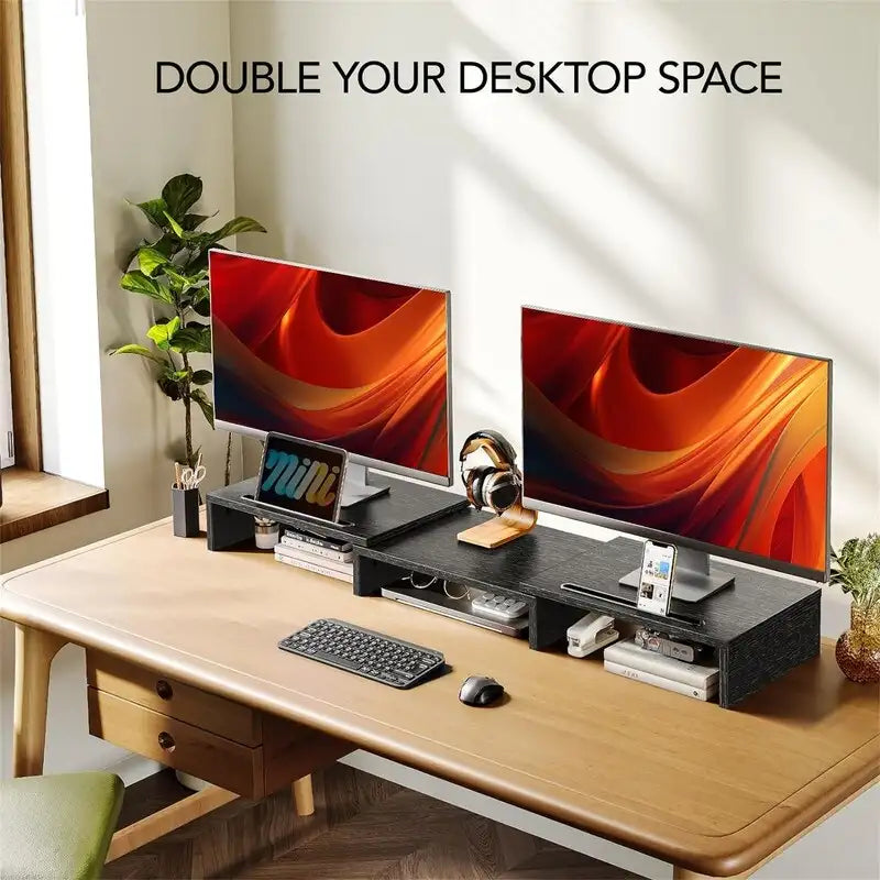 Support de moniteur pour 2 écrans