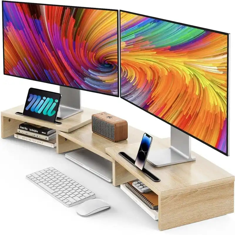Support de moniteur pour 2 écrans