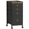 Classeur mobile 4 tiroirs sous bureau avec roulettes