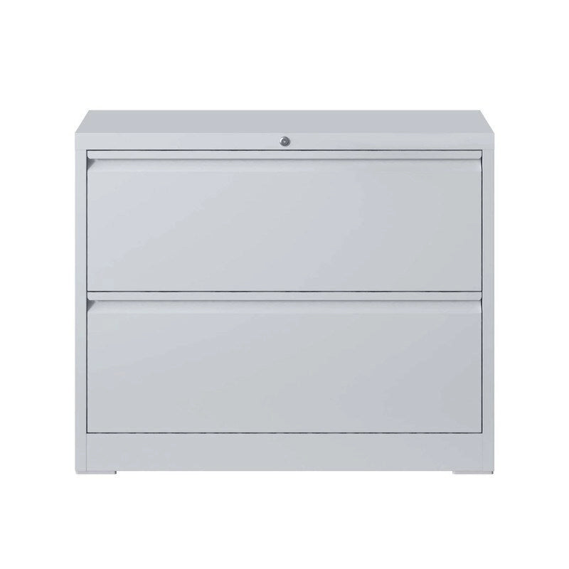 Classeur métallique 2 tiroirs avec serrure, format légal/lettre/A4/F4