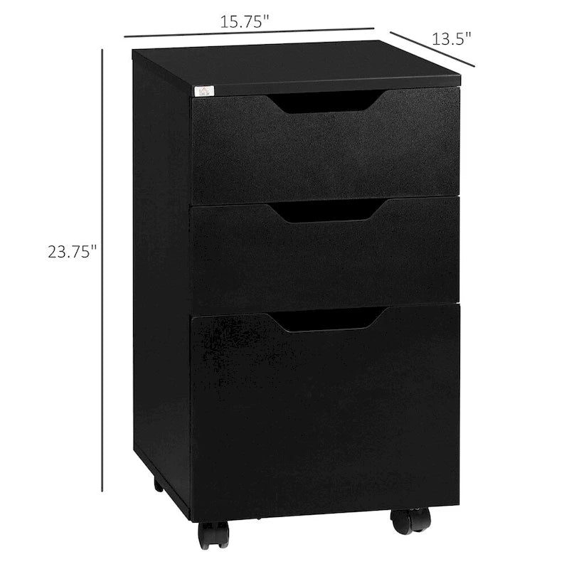Meuble de rangement mobile avec tiroir, support d'imprimante avec roulettes