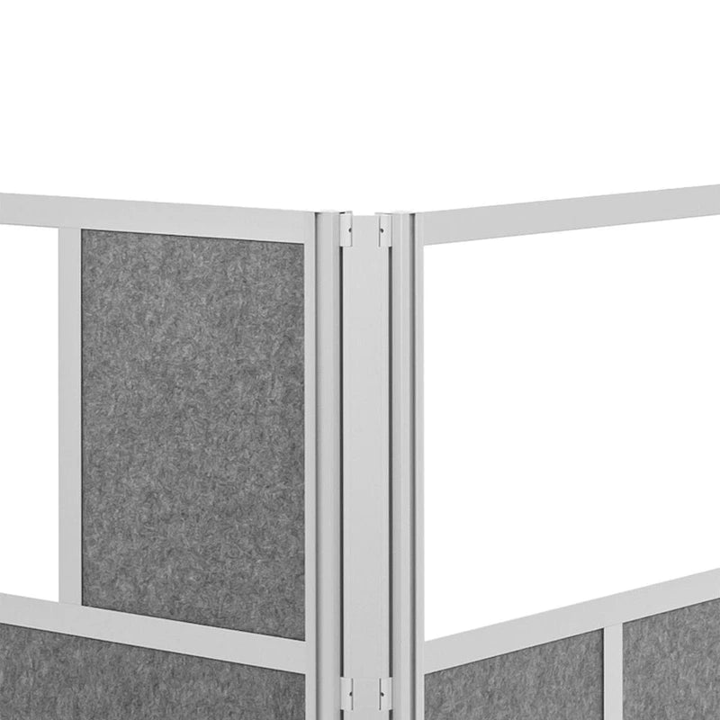 Ensemble de panneaux muraux modulaires avec 2 murs
