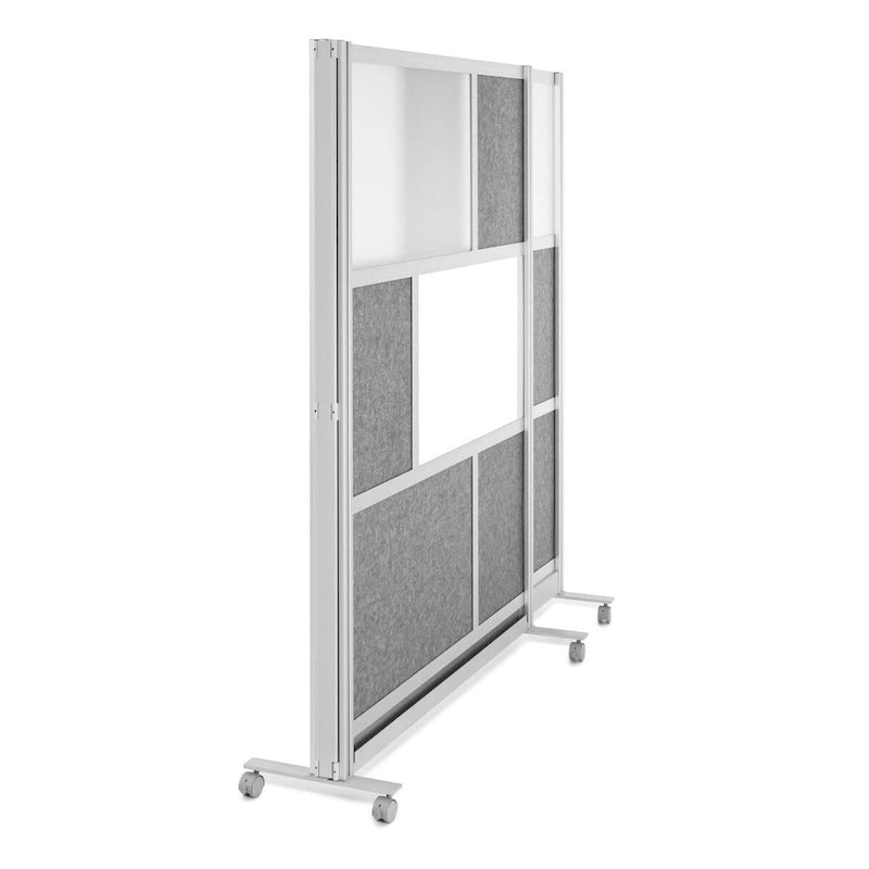 Ensemble de panneaux muraux modulaires avec 2 murs